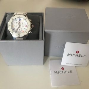 Multi-color Michele Jelly Watch